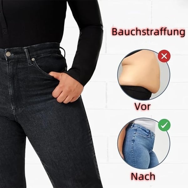 🔥Bauchkontrollierende Po-Lifting-bequeme Vintage-Jeans