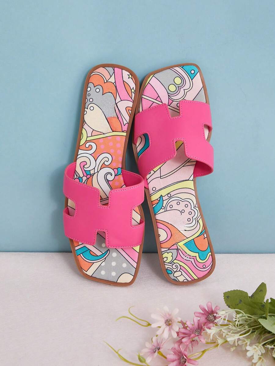 Luxe-inspirerade vita slides med sele