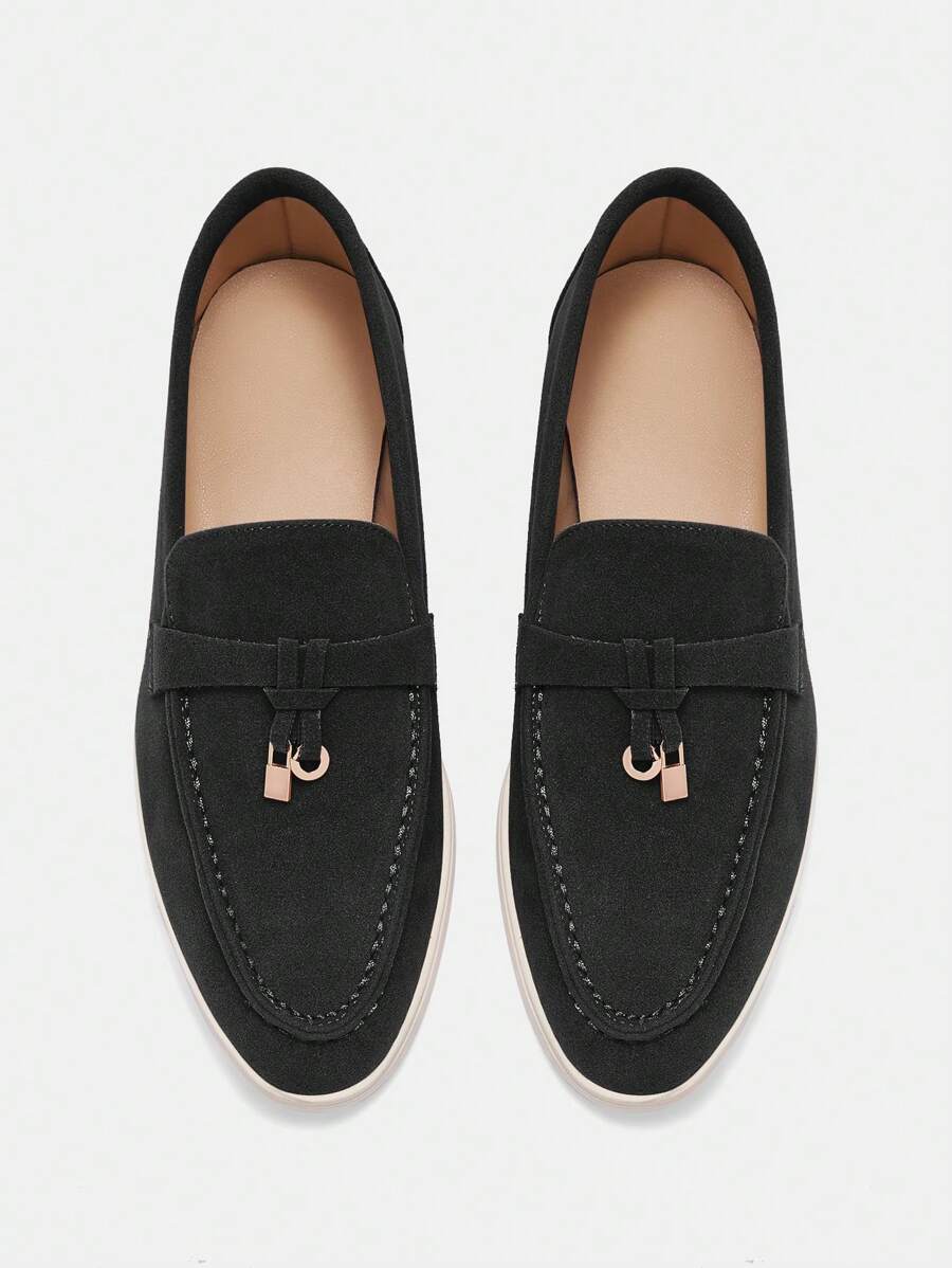 Damloafers med spetsig tå