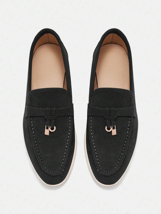 Damloafers med spetsig tå