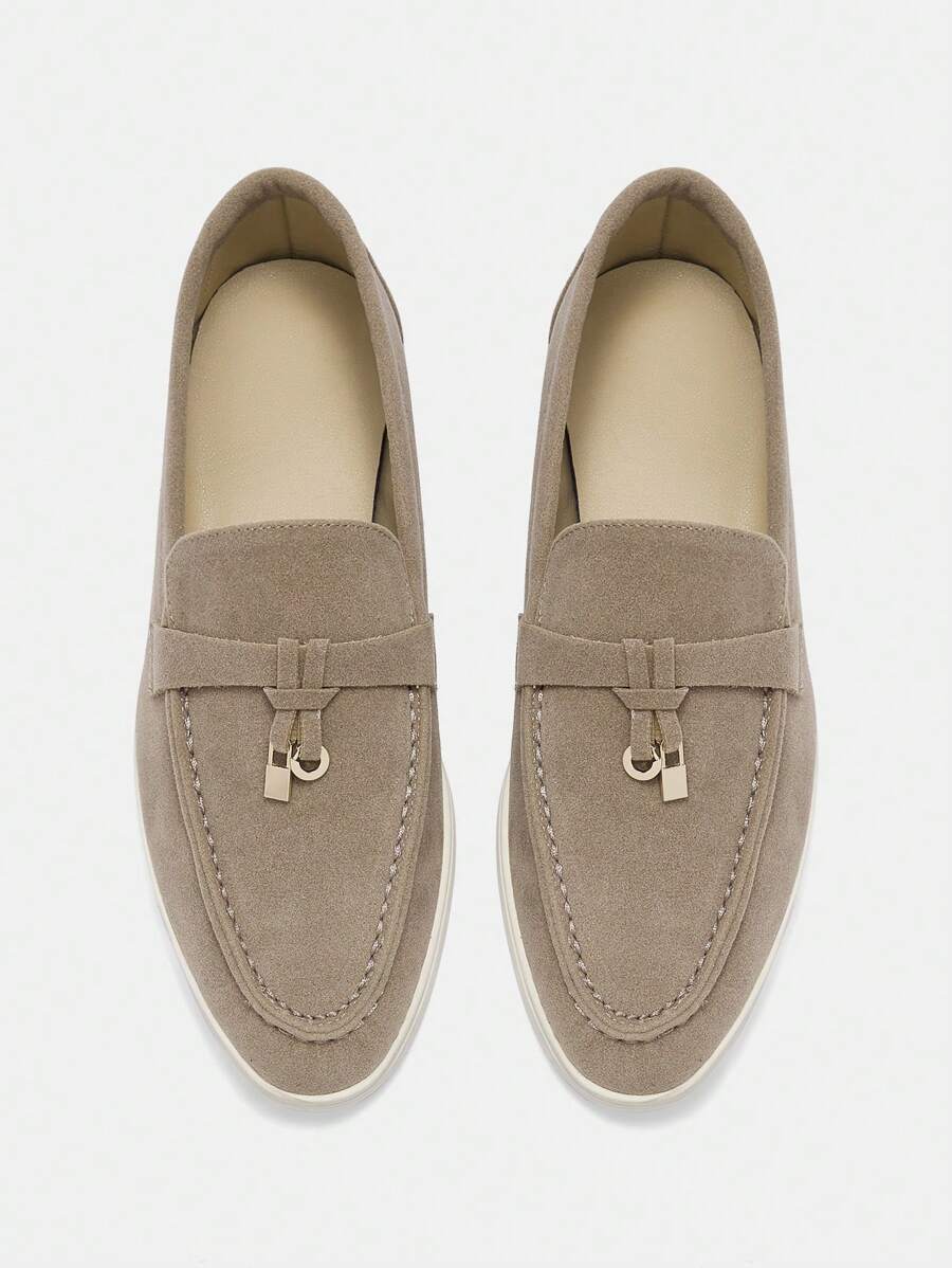 Damloafers med spetsig tå