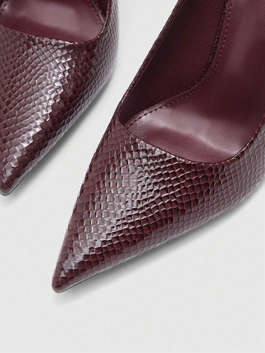 Eleganta pumps med spetsig tå