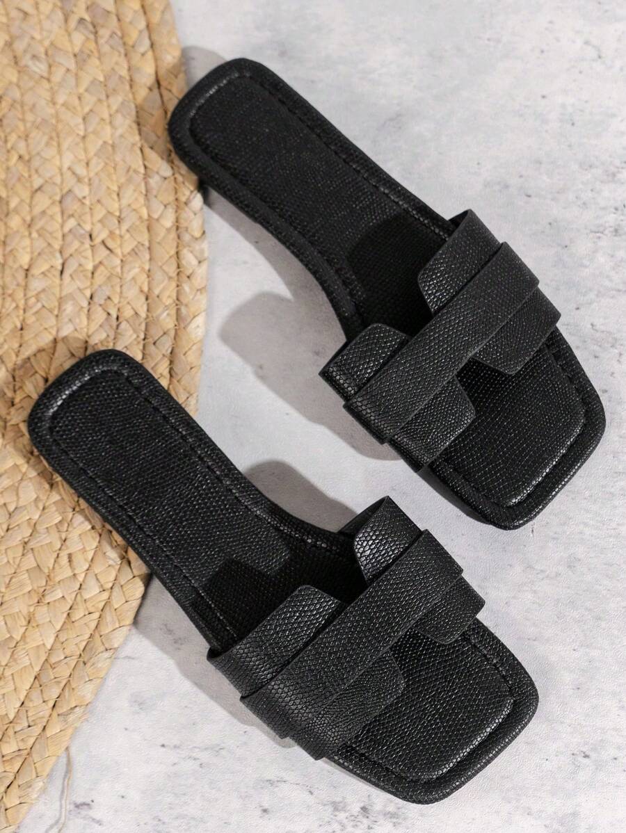 Slip-in tofflor för dam – låg klack