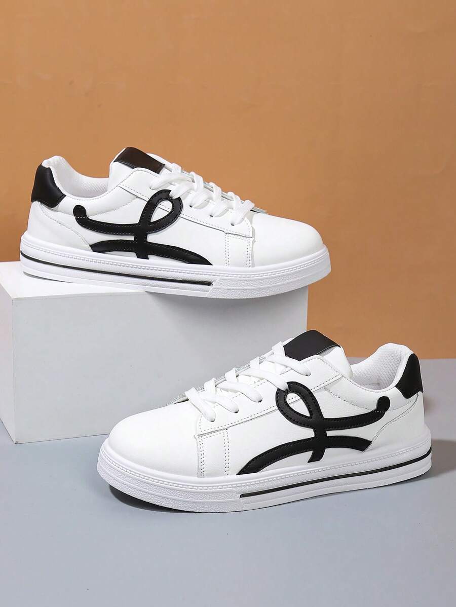 Låga vita sportskor – dam