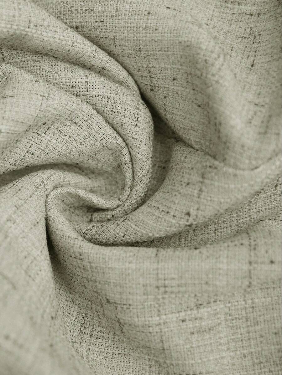 Linneshorts med Bambu­detaljer