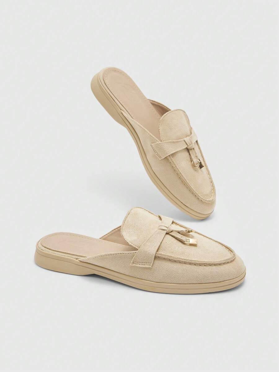 Damloafers med spetsig tå