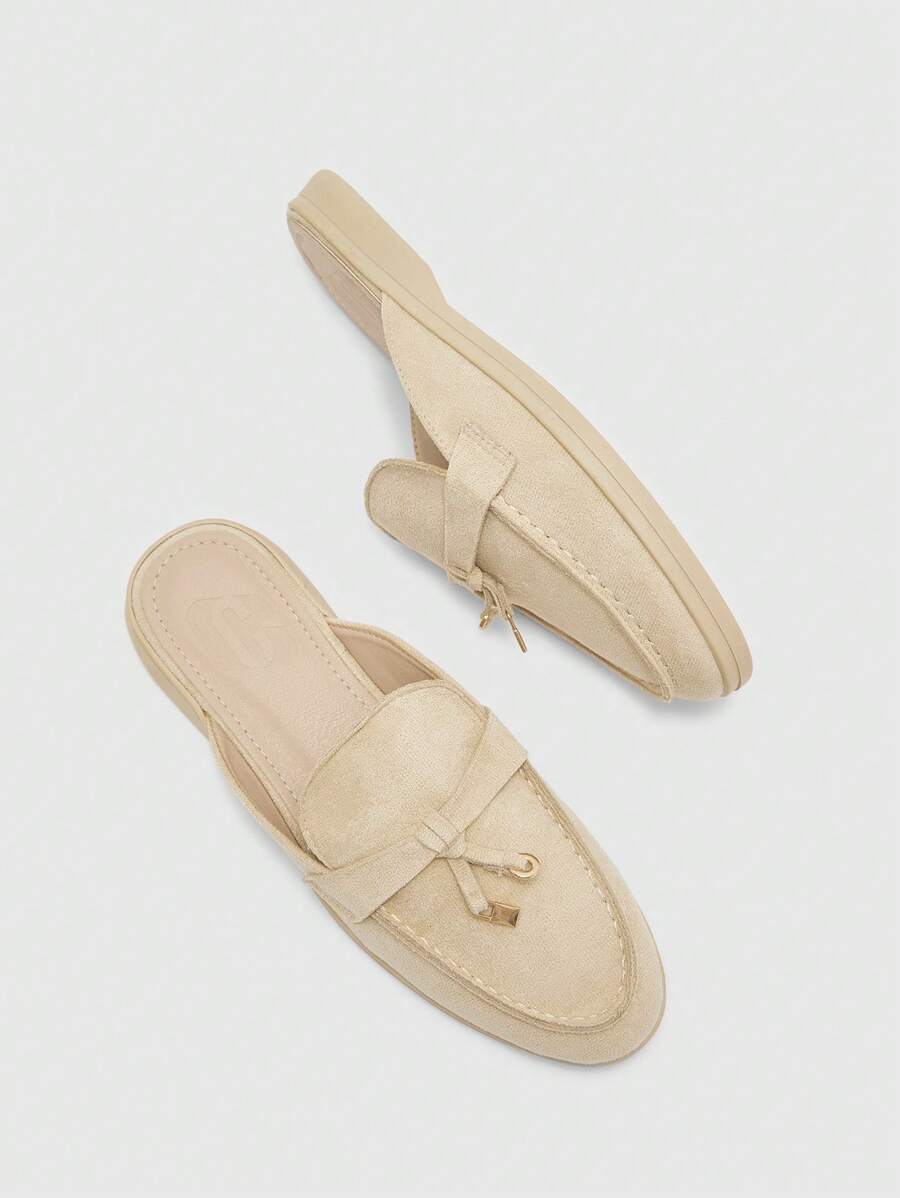 Damloafers med spetsig tå