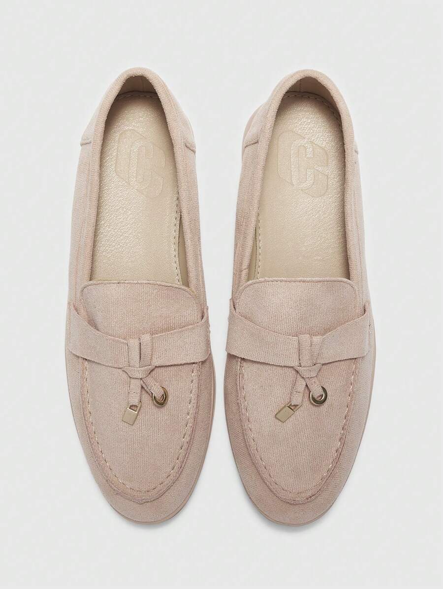 Damloafers med spetsig tå