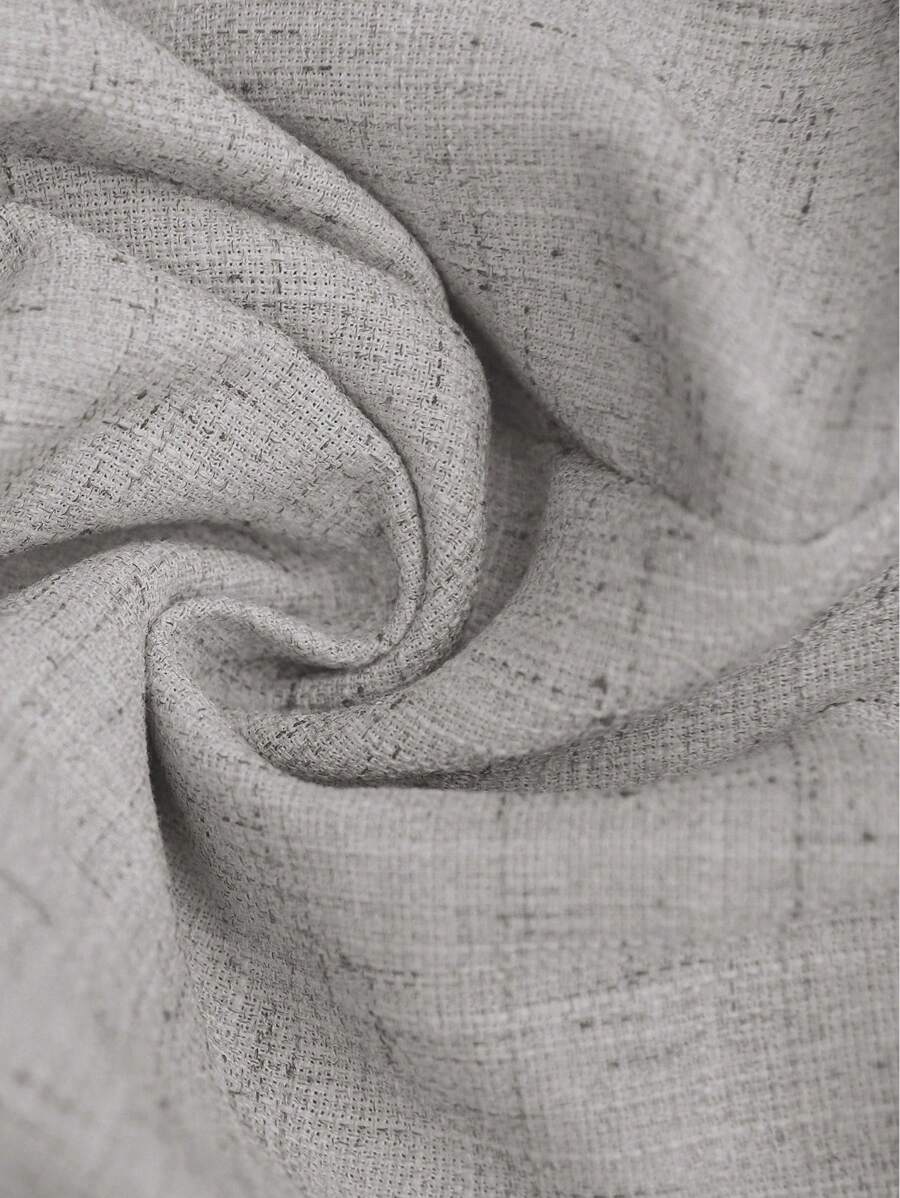 Linneshorts med Bambu­detaljer