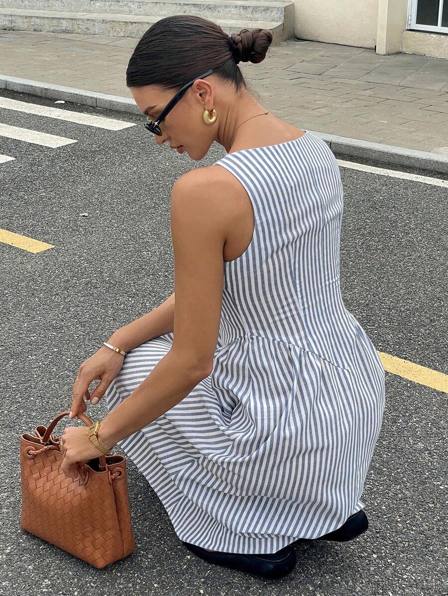 Randig Sommarklänning Siren