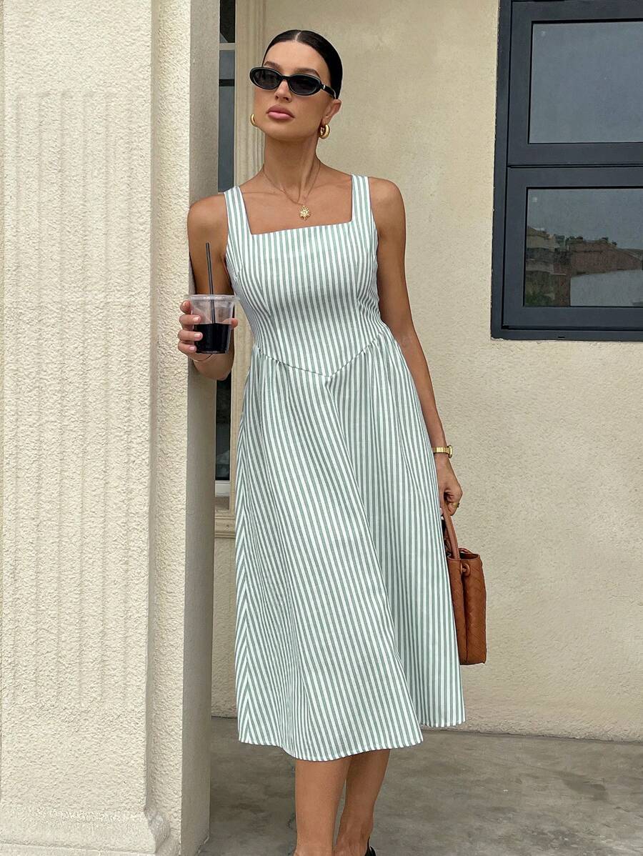 Randig Sommarklänning Siren