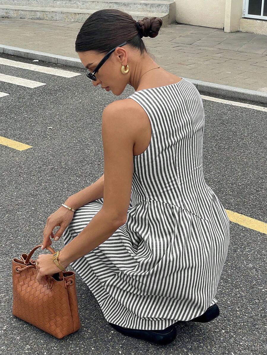 Randig Sommarklänning Siren