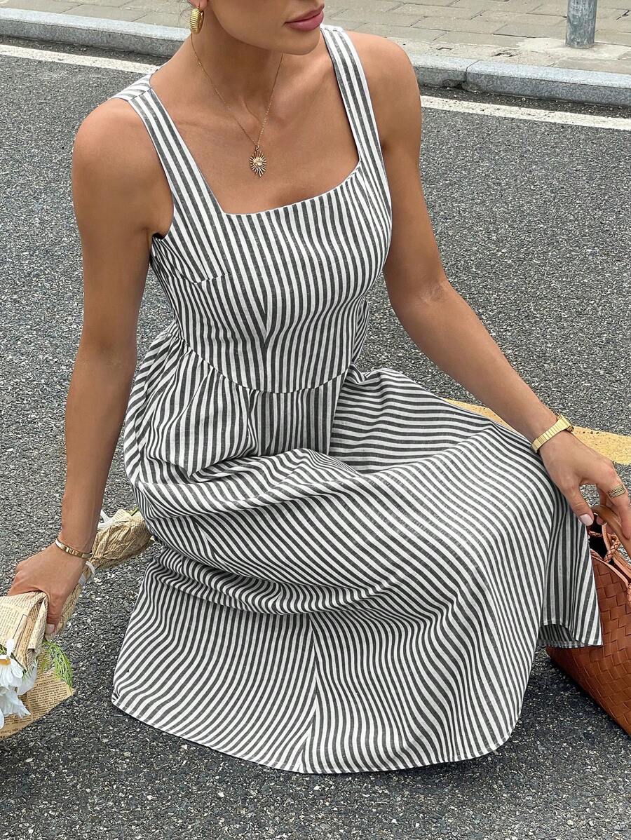 Randig Sommarklänning Siren