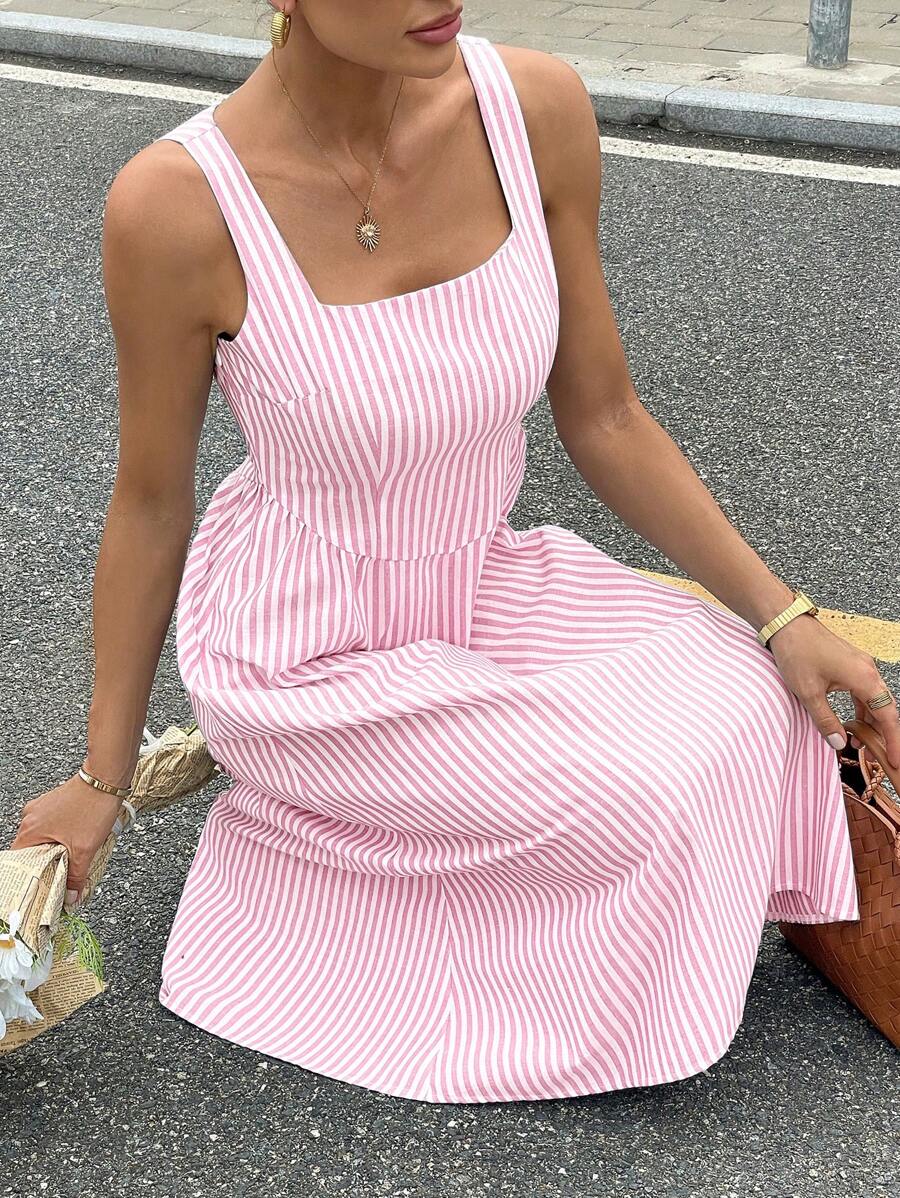 Randig Sommarklänning Siren