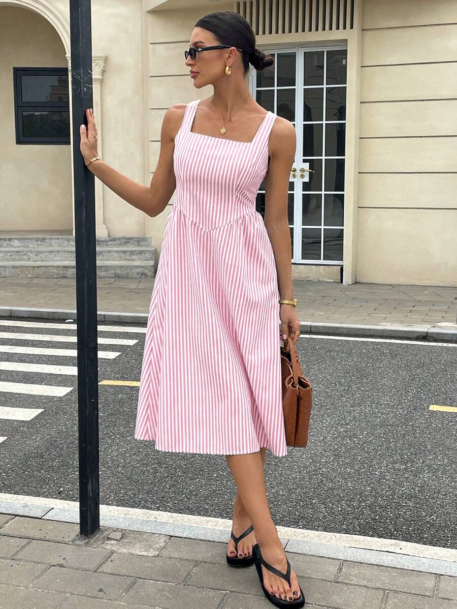 Randig Sommarklänning Siren