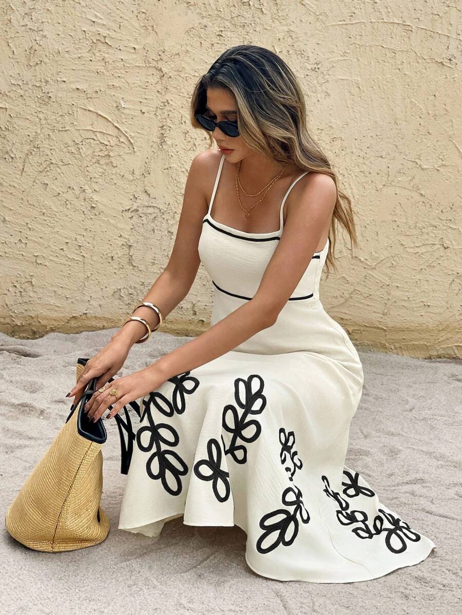 Broderad Sommarklänning