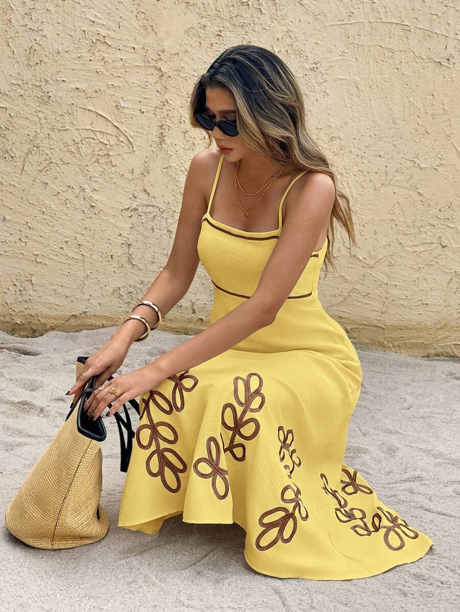 Broderad Sommarklänning