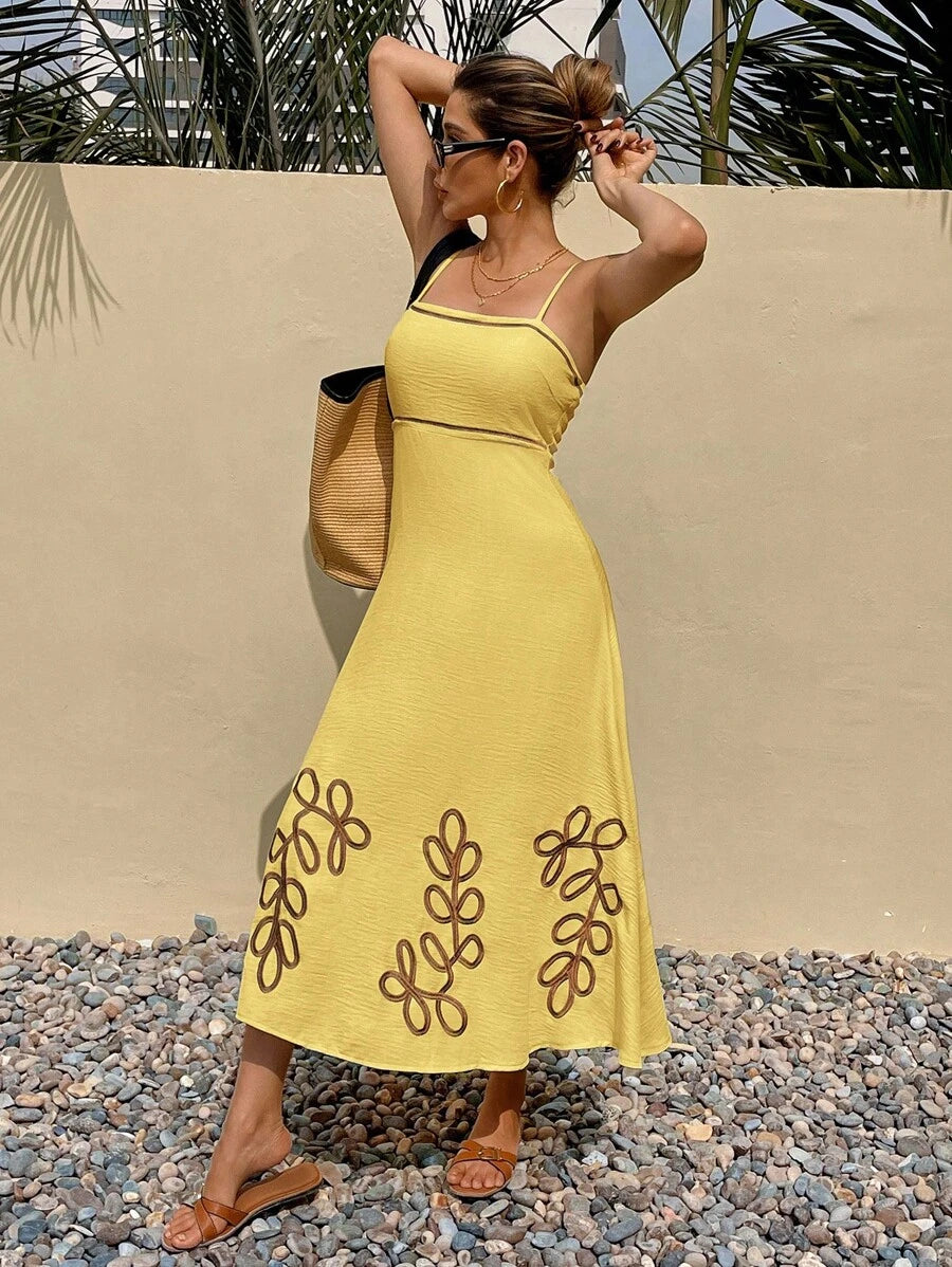 Broderad Sommarklänning