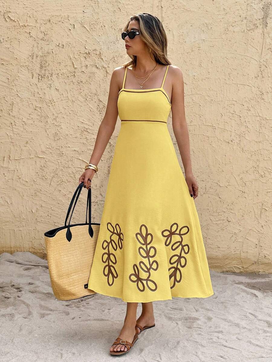 Broderad Sommarklänning