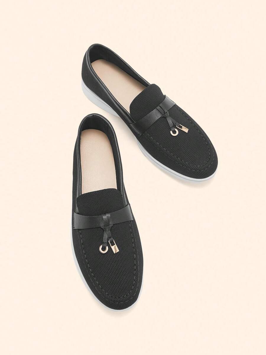 Damloafers med spetsig tå