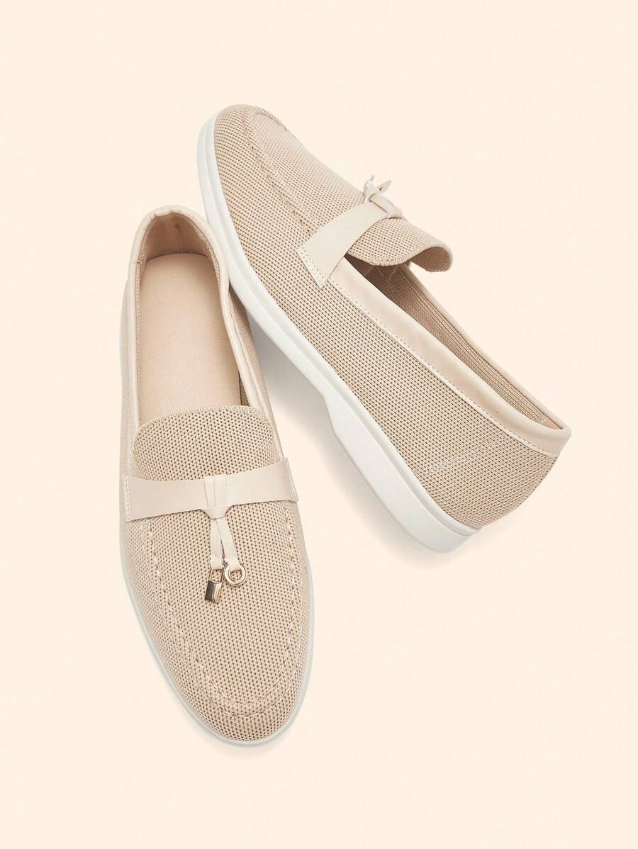 Damloafers med spetsig tå