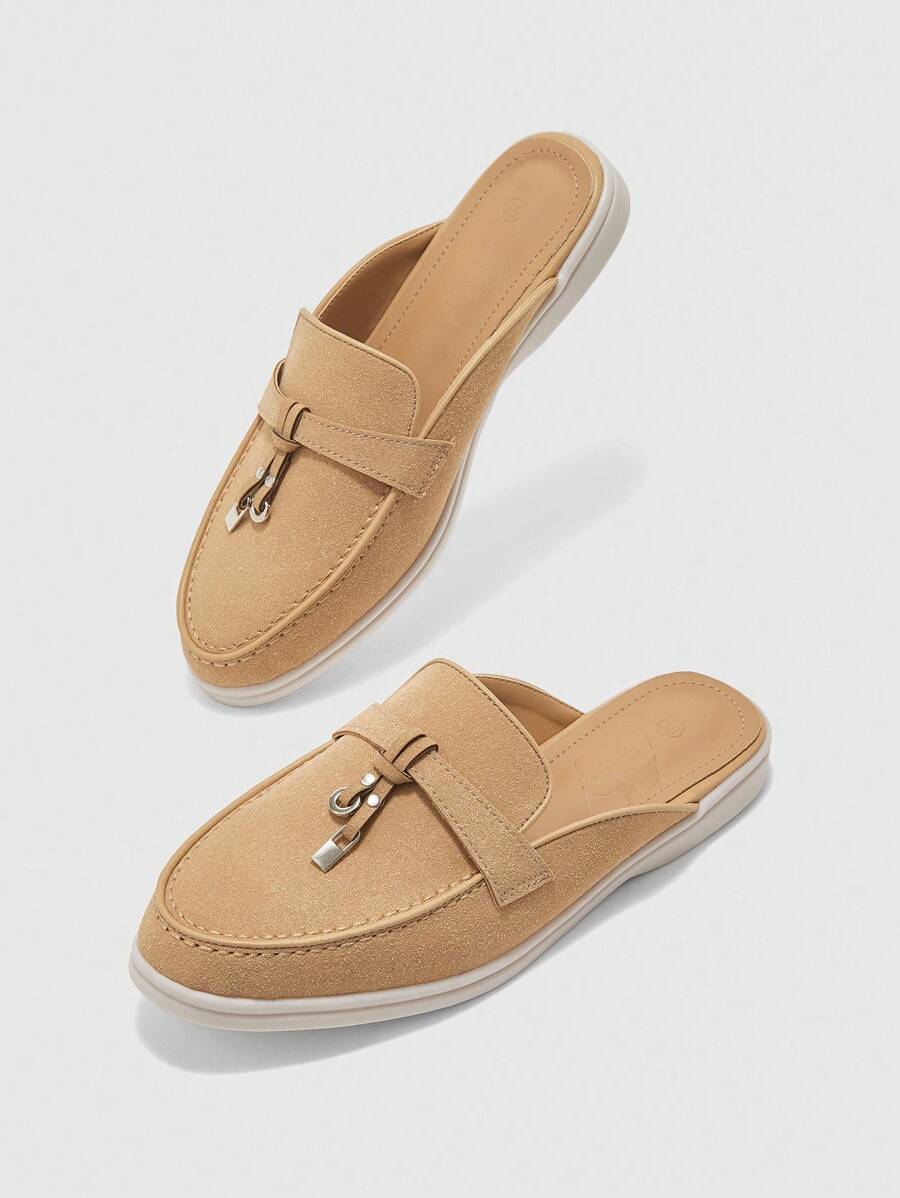 Damloafers med spetsig tå