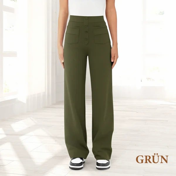 🔥Lässige Stretch-Hose mit hoher Taille für Frauen