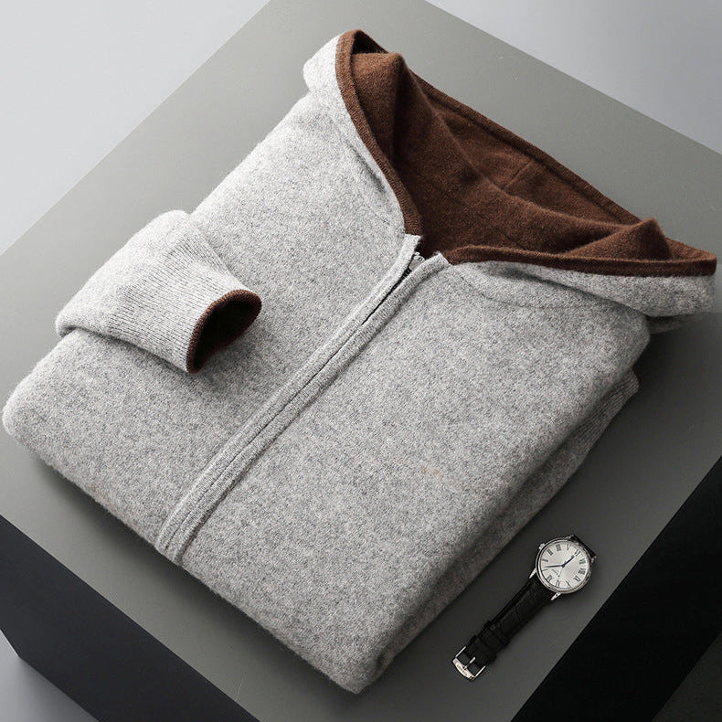 Napoli Vändbar Cashmere-hoodie