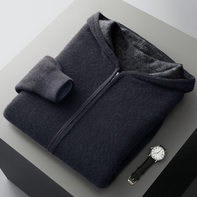 Napoli Vändbar Cashmere-hoodie