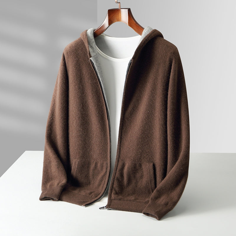 Napoli Vändbar Cashmere-hoodie