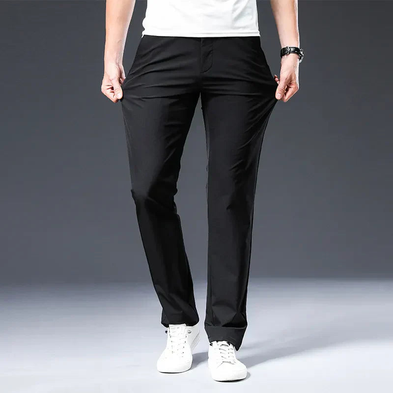 Slim fit stretchbyxor