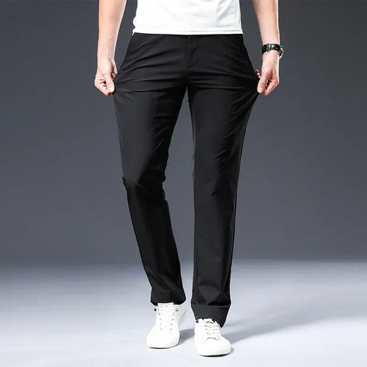 Slim fit stretchbyxor