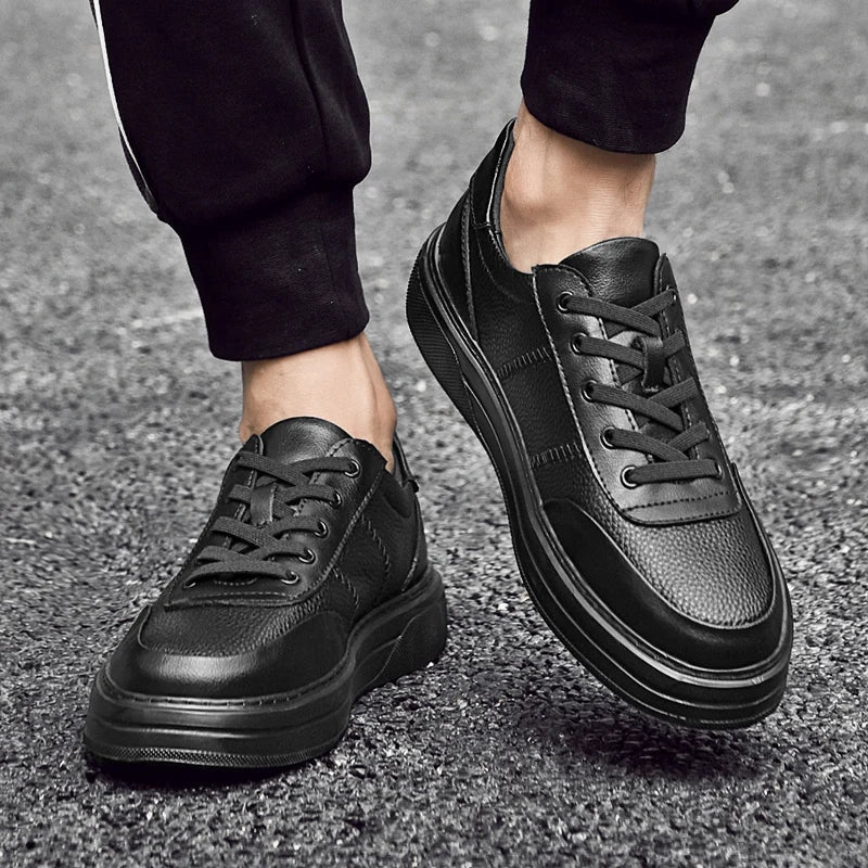 Rocc äkta lädersneakers