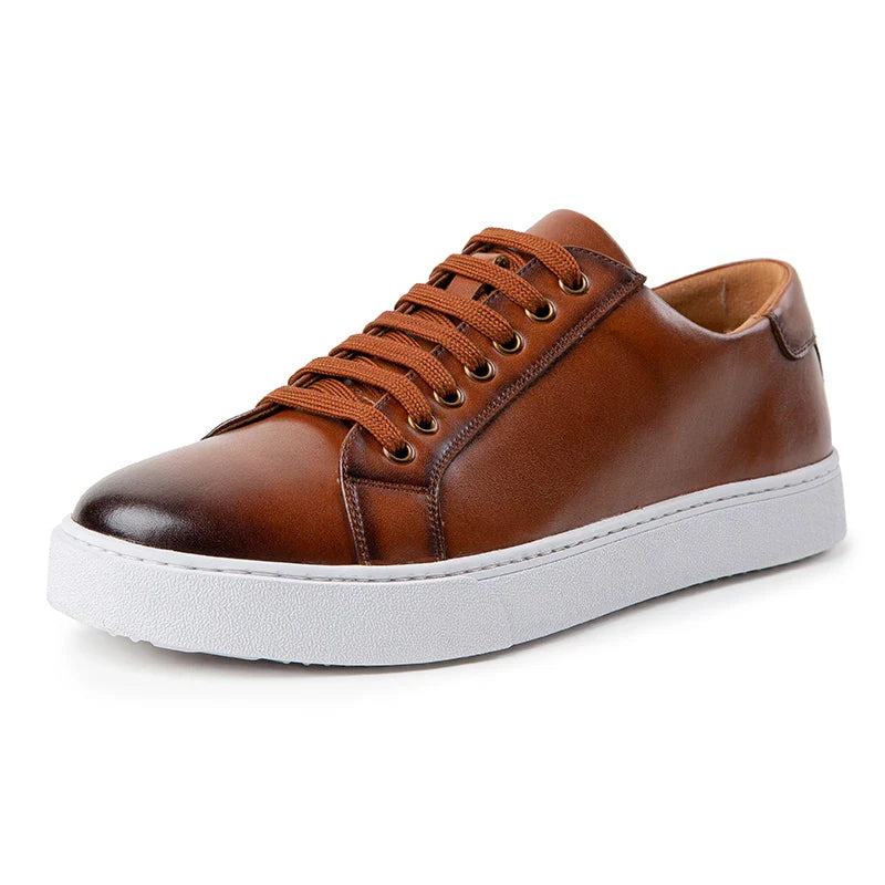 Milan Monarch Läder­sneakers