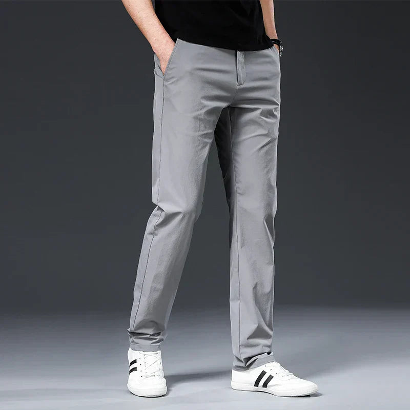 Slim fit stretchbyxor