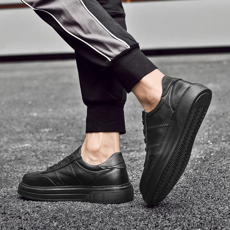 Rocc äkta lädersneakers