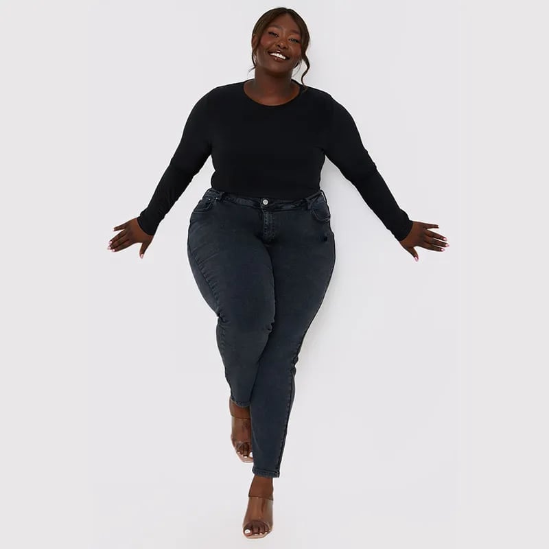 🔥Bauchkontrollierende Po-Lifting-bequeme Vintage-Jeans