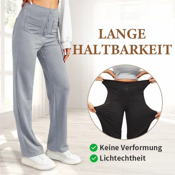 🔥Lässige Stretch-Hose mit hoher Taille für Frauen