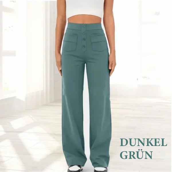 🔥Lässige Stretch-Hose mit hoher Taille für Frauen